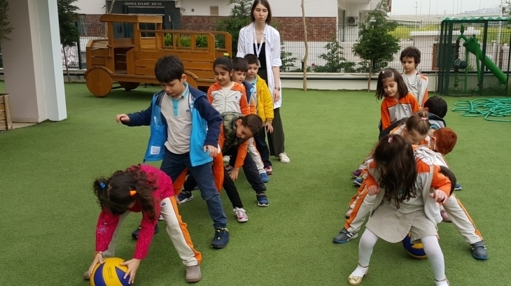 Mavişehir Okyanus Koleji Okul Öncesi Balıklar Grubu Oyun Etkinliğinde