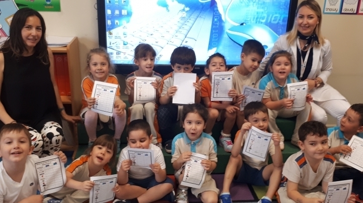 Mavişehir Okyanus Koleji Okul Öncesi İnciler Grubu Aile Katılım Etkinliğinde