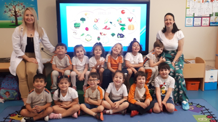Mavişehir Okyanus Koleji Okul Öncesi İnciler Grubu Aile Katılım Etkinliğinde