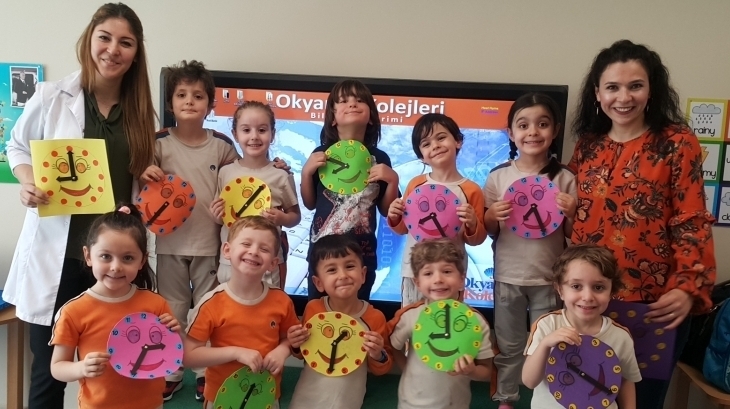 Mavişehir Okyanus Koleji Okul Öncesi Yunuslar Grubu Aile Katılım Etkinliğinde