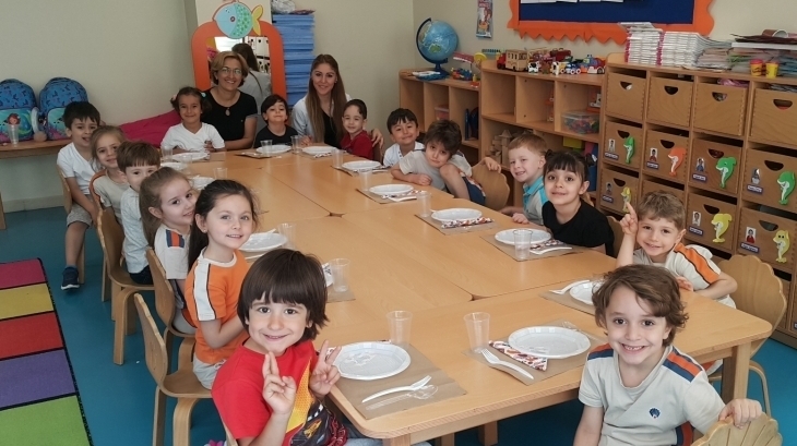 Mavişehir Okyanus Koleji Okul Öncesi Yunuslar Grubu Aile Katılım Etkinliğinde