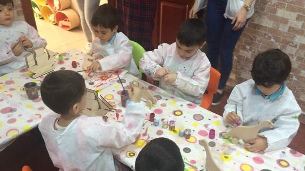 Mimaroba Okyanus Okul Öncesi A Grubu Öğrencileri Elika Oyuncak Atölyesinde