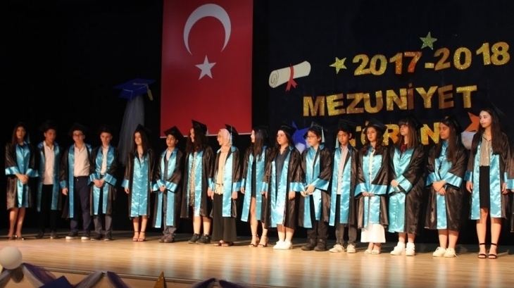 Mimaroba Okyanus Kolejinde Kep Töreni Çoşkusu