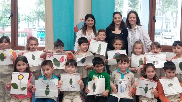Mimarsinan Okyanus Koleji Okul Öncesi Gökkuşağı Grubu Aile Katılım Etkinliğinde
