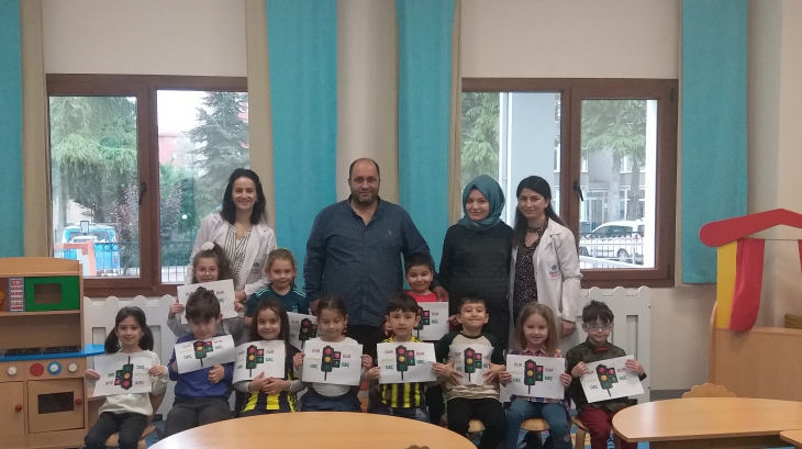 Mimarsinan Okyanus Koleji Okul Öncesi Gökkuşağı Grubu Aile Katılım Etkinliğinde