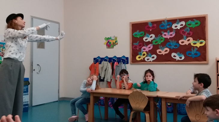 Mimarsinan Okyanus Koleji Okul Öncesi Gökkuşağı Grubu Drama Etkinliğinde
