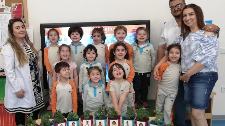 Mimarsinan Okyanus Koleji Okul Öncesi Çiçekler Grubu Aile Katılım Etkinliğinde