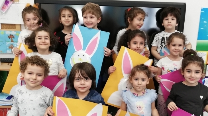 Mimarsinan Okyanus Koleji Okul Öncesi Çiçekler Grubu Sanat Etkinliğinde
