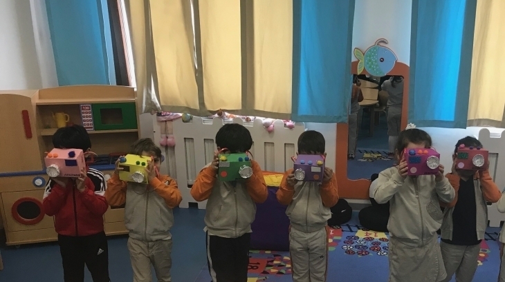 Mimarsinan Okyanus Koleji Okul Öncesi Mercanlar Grubu Sanat Etkinliğinde