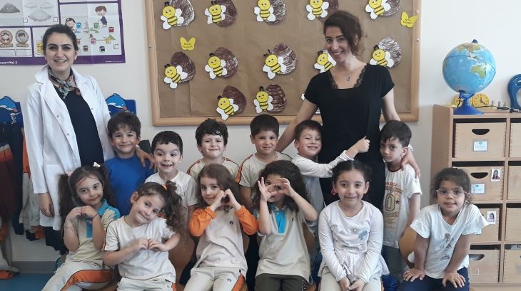 Mimarsinan Okyanus Koleji Okul Öncesi Mercanlar Grubu Aile Katılım Etkinliğinde