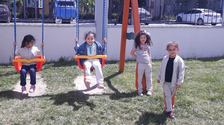Mimarsinan Okyanus Koleji Okul Öncesi Mercanlar Grubu Oyun Etkinliğinde