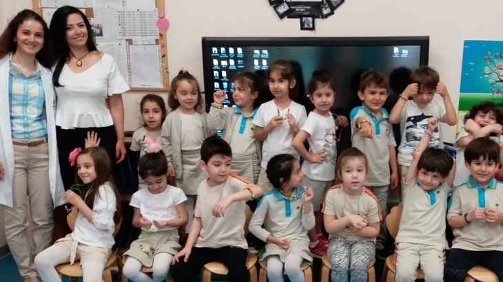 Mimarsinan Okyanus Koleji Okul Öncesi Yıldızlar Grubu Aile Katılımı Etkinliğinde