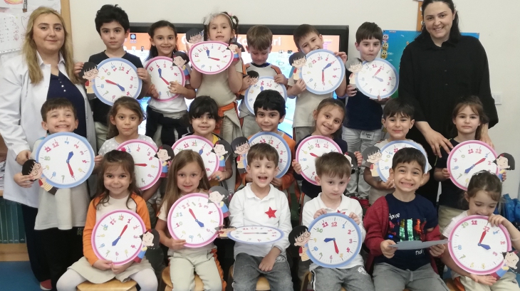 Mimarsinan Okyanus Koleji Okul Öncesi Yıldızlar Grubu Aile Katılımı Etkinliğinde.