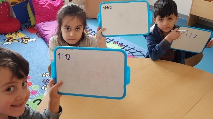 Mimarsinan Okyanus Koleji Okul Öncesi Yunuslar Grubu Okuma-Yazma Etkinliğinde