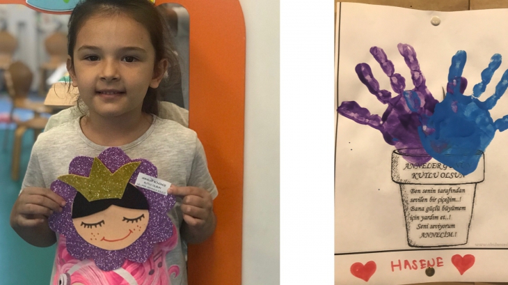 Nilüfer Okyanus Koleji Yıldızlar Grubu  Öğrencileri Sanat Etkinliğinde