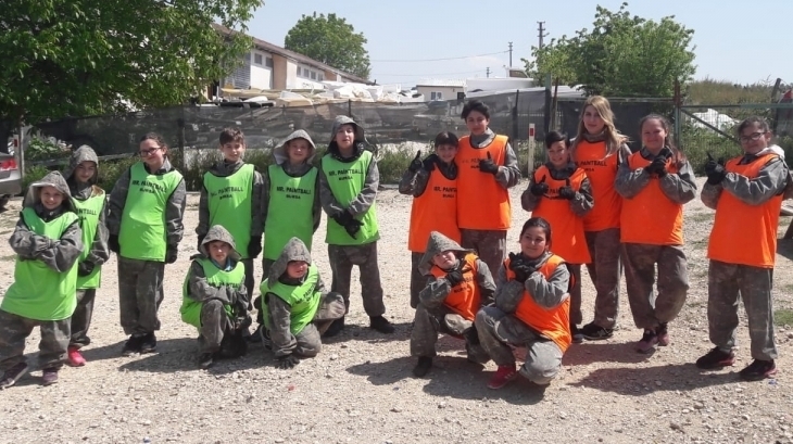 Nilüfer Okyanus Koleji Ortaokulu Paintballda!
