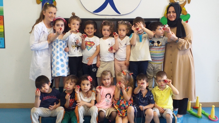 Okul Öncesi Çiçekler Sınıfı Aile Katılımı Etkinliğinde