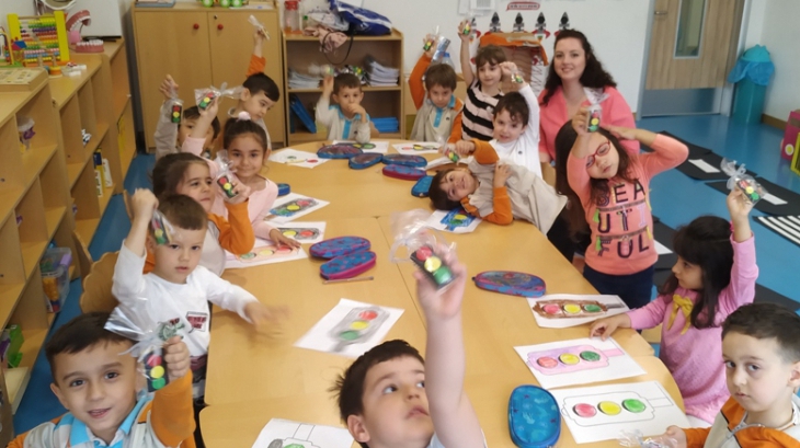 Okul Öncesi Deniz Yıldızı Grubu Öğrencileri Aile Katılım Etkinliğinde