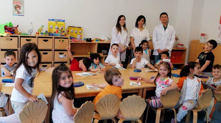 Okul Öncesi Deniz Yıldızı Grubu Öğrencileri Aile Katılımı Etkinliğinde