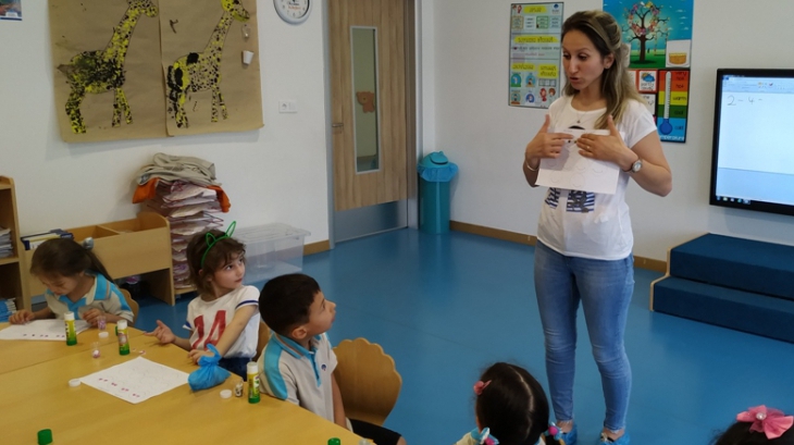 Okul Öncesi Deniz Yıldızı Öğrencileri Aile Katılım Etkinliğinde