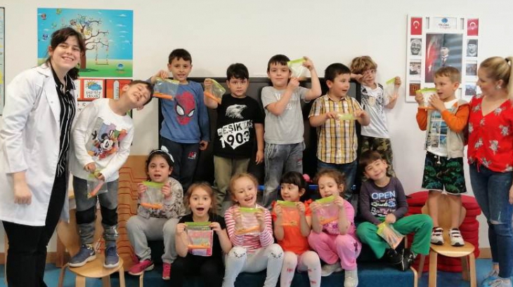 Okul Öncesi Güneş Grubu Öğrencileri Aile Katılımı Etkinliğinde