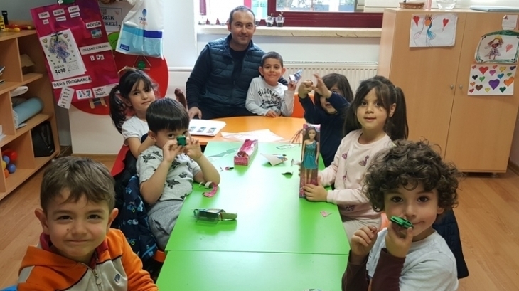Okul Öncesi Mercan Grubu Aile Katılım Etkinliğinde