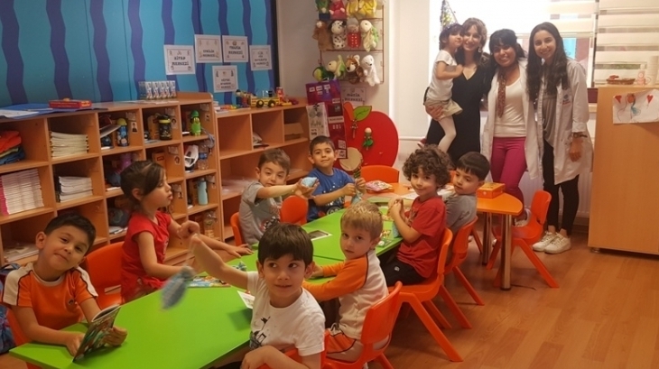 Okul Öncesi Mercan Grubu  Öğrencileri Aile Katılım Etkinliğinde