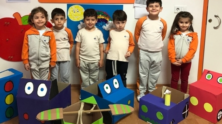 Okul Öncesi Öğrencileri Trafik Haftasını Kutluyor
