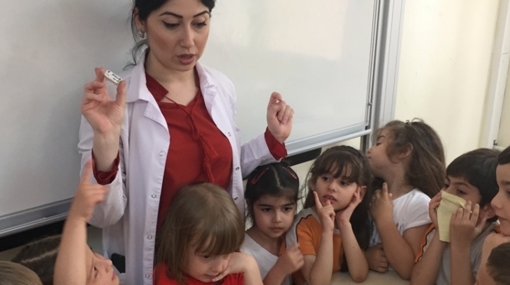 Okul Öncesi Yıldızlar Sınıfı İlköğretime Hazırlık Dersinde