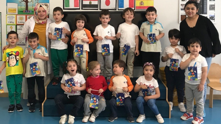 Okul Öncesi Yunuslar Grubu Öğrencileri Aile Katılımı Etkinliğinde