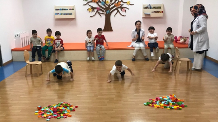 Okul Öncesi Yunuslar Grubu Play Tİme Dersinde