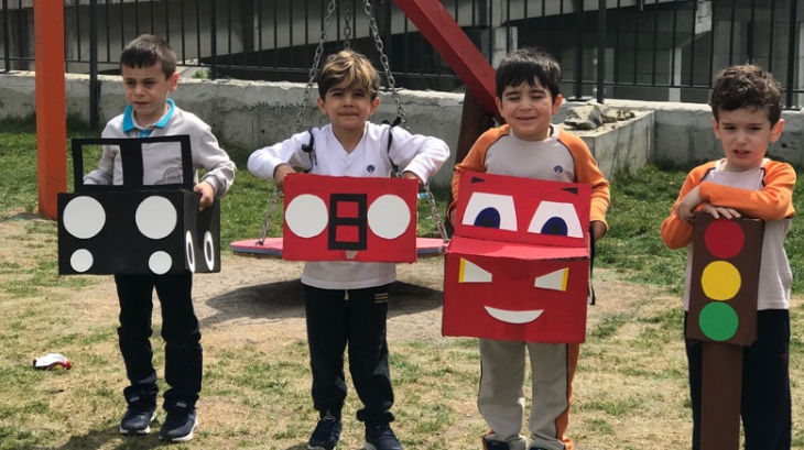 Okul Öncesi Yunuslar Grubu Türkçe Etkinliğinde