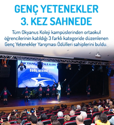 Okyanus 3.Genç Yetenekler Yarışması Birincileri Ödüllerini Aldı