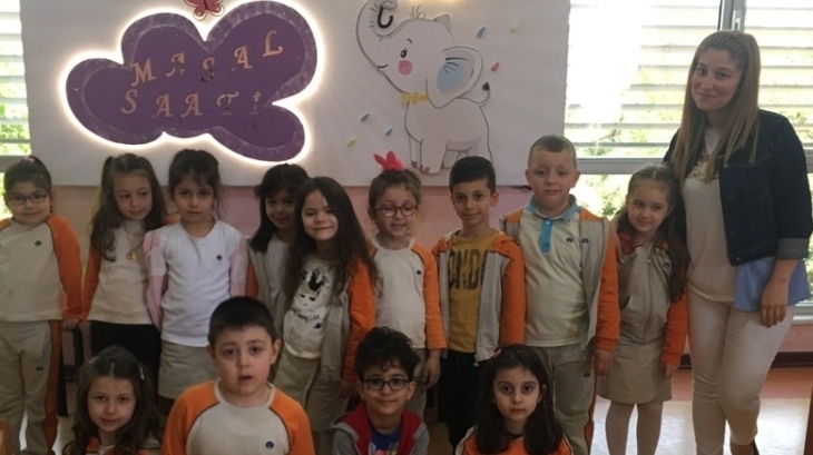 Okyanus Koleji A Grupları Kütüphane Gezisinde