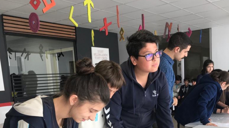 Okyanus Kolejleri Eryaman Şubesinde Türkçe Günü Çoşkuyla Kutlandı