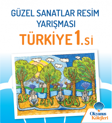 Okyanus Kolejleri Resim Alanında Türkiye Birincisi