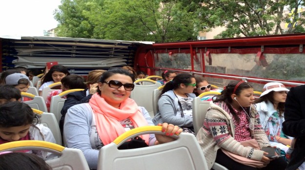 "City Sightseeing" Otobüsü ile İngilizce İstanbul Turu