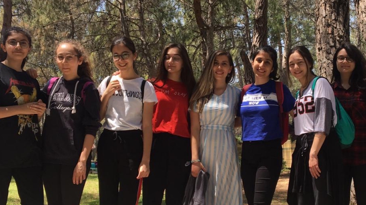 Ortaokul Öğrencileri Park Fantastik Macera Ormanı Gezisinde