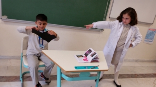 Sancaktepe Okyanus 2-D Öğrencileri Yaratıcı Drama Etkinliğinde