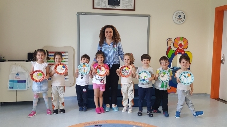 Sancaktepe Okyanus Koleji Okul Öncesi Balıklar Grubu Öğrencileri Aile Katılımı Etkinliğinde