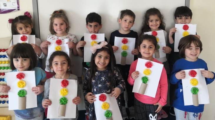 Sancaktepe Okyanus Koleji Okul Öncesi Balıklar Grubu Öğrencileri Türkçe Dil Etkinliğinde
