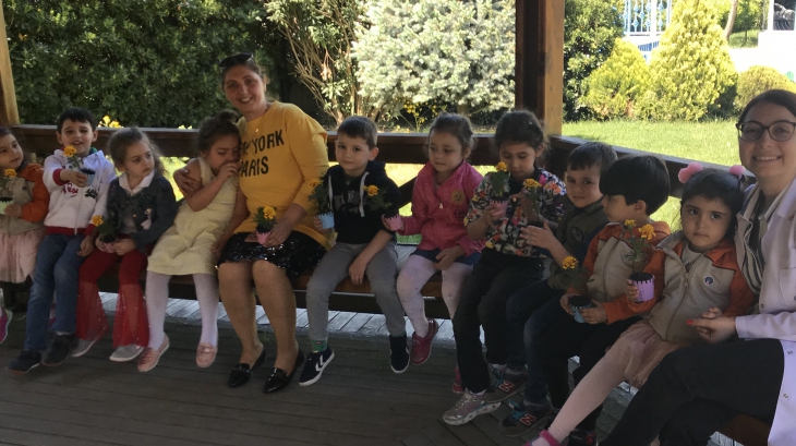 Sancaktepe Okyanus Koleji Okul Öncesi Deniz Yıldızı Grubu Öğrencileri Veli Katılımı Etkinliğinde