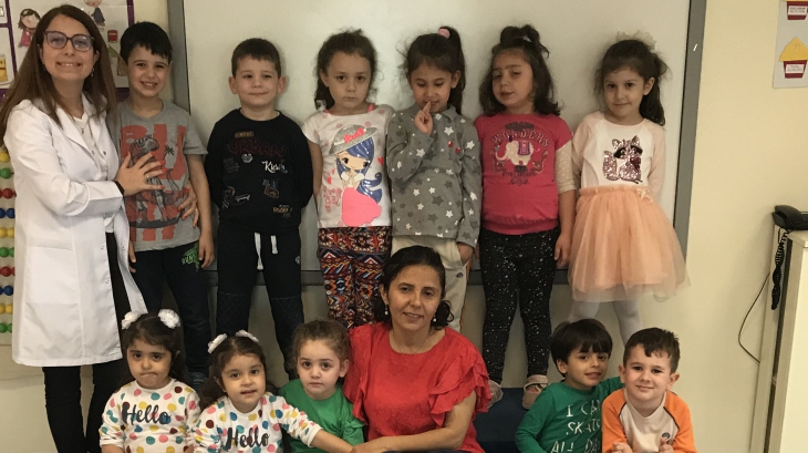 Sancaktepe Okyanus Koleji Okul Öncesi Deniz Yıldızı Grubu Öğrencileri Veli Katılımı Etkinliğinde