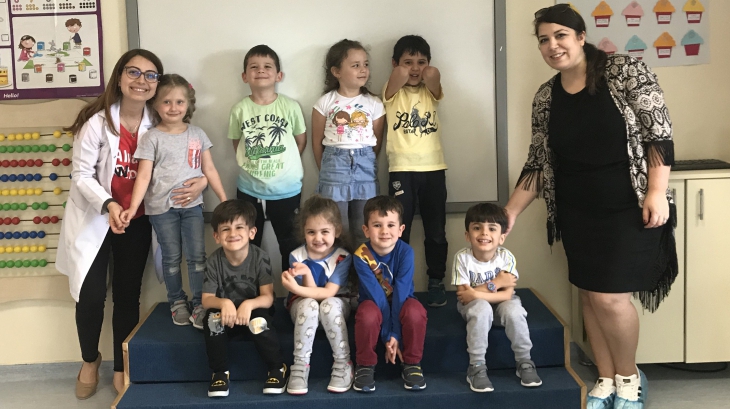 Sancaktepe Okyanus Koleji Okul Öncesi Deniz Yıldızı Grubu Öğrencileri Aile Katılımı Etkinliğinde