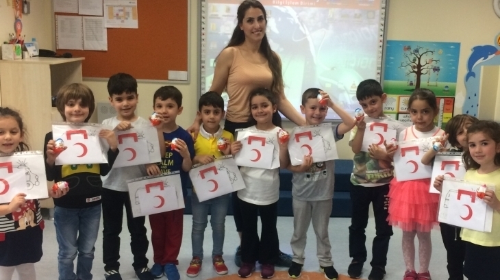 Sancaktepe Okyanus Koleji Okul Öncesi Gezegenler Grubu Öğrencileri Aile Katılımı Etkinliğinde