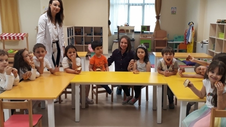 Sancaktepe Okyanus Koleji Okul Öncesi Güneş Grubu Öğrencileri Aile Katılımı Etkinliğinde