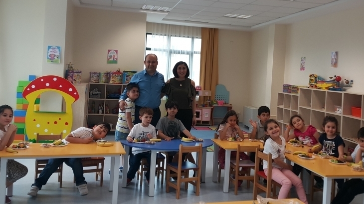Sancaktepe Okyanus Koleji Okul Öncesi Yıldızlar Grubu Öğrencileri Aile Katılımı Etkinliğinde