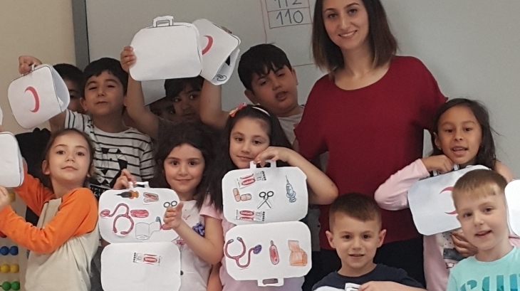 Sancaktepe Okyanus Koleji Okul Öncesi Yıldızlar Grubu Öğrencileri Aile Katılımı Etkinliğinde