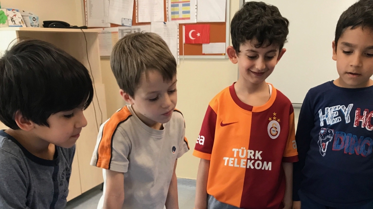 Sancaktepe Okyanus Koleji Okul Öncesi Yıldızlar Grubu Öğrencileri Fen Doğa Etkinliğinde