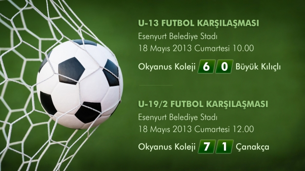 U-13 ve U 19/2 Futbol Takımları'ndan Galibiyet